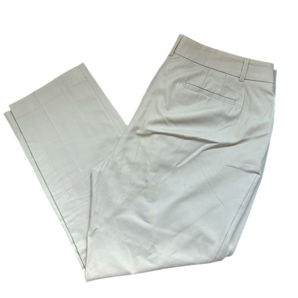 2 for $10 ⭐️ Dana Buchman Light Khaki/Tan Dress cropped ankle pants trousers  16